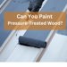 Can You Paint Pressure- Treated Wood? 